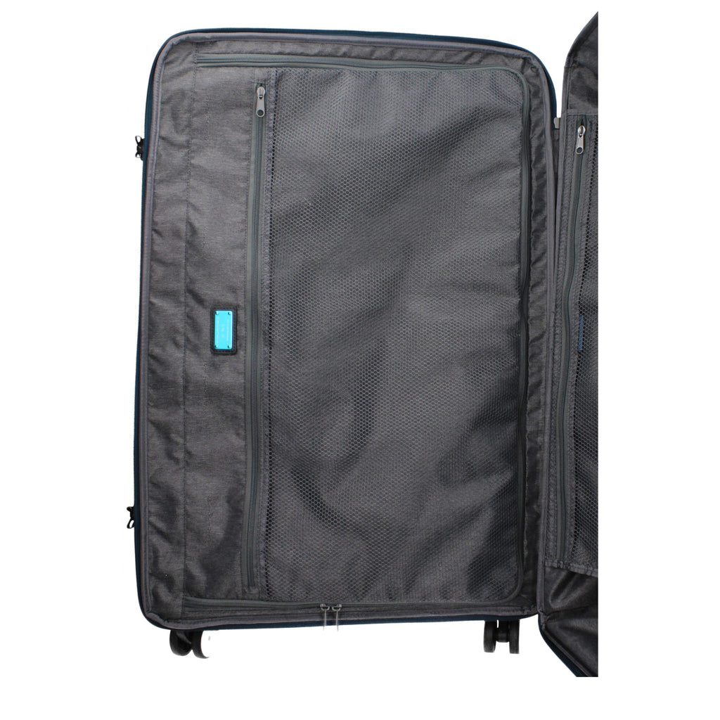 Piquadro Blue Fabric Luggage And Men's Travel