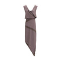 The Attico Brown Viscose Casual Women's Dress