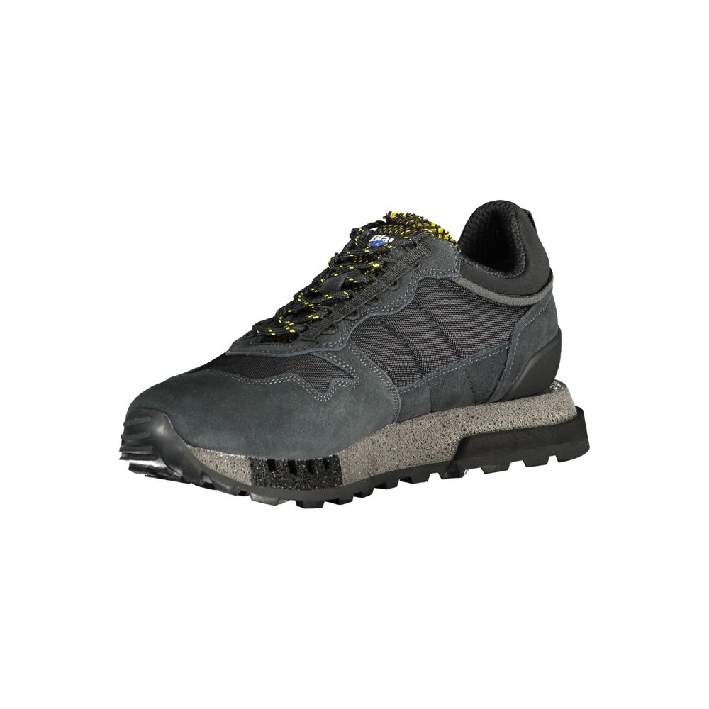 Blauer Black Polyurethane Men Men's Sneaker