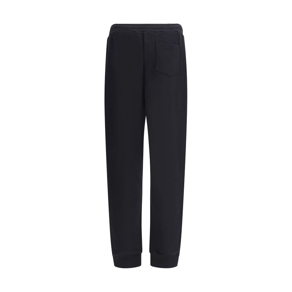 Moschino Black Cotton Joggers (Workout Men's Pants)