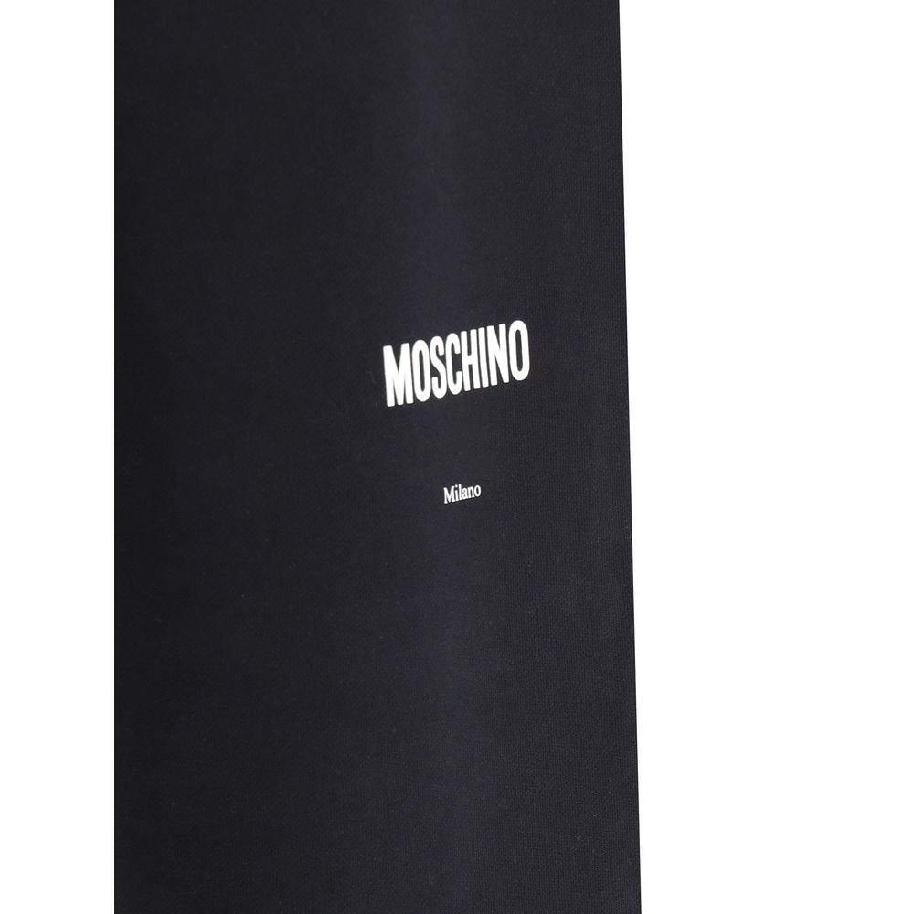 Moschino Black Cotton Joggers (Workout Men's Pants)