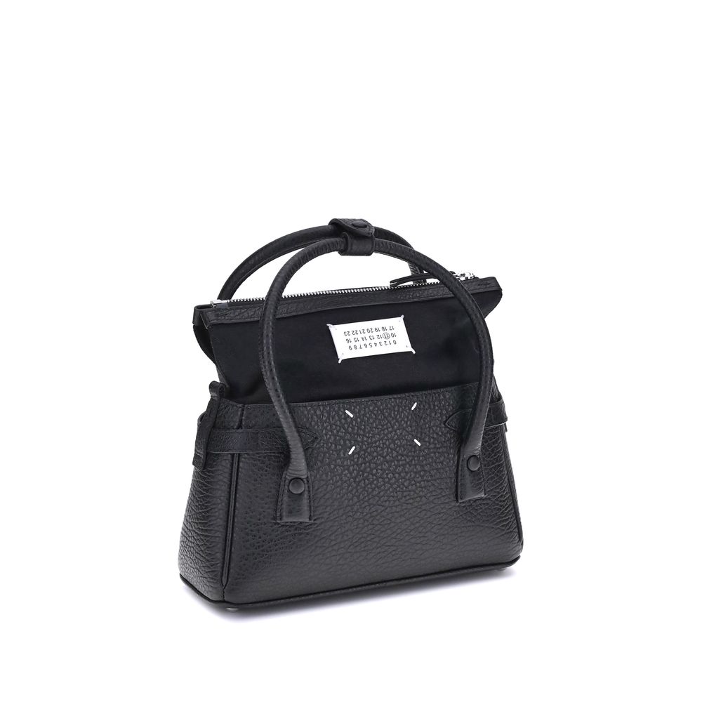 Margiela Black Calf Leather Bos Taurus Women's Handbag