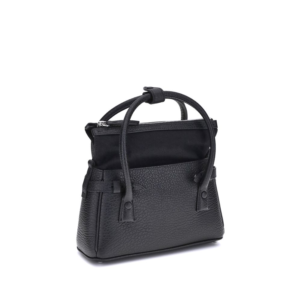 Margiela Black Calf Leather Bos Taurus Women's Handbag