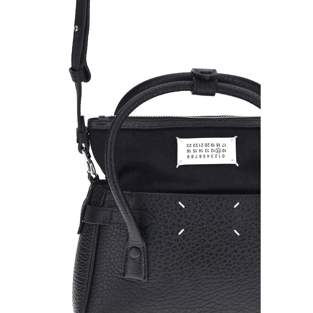 Margiela Black Calf Leather Bos Taurus Women's Handbag