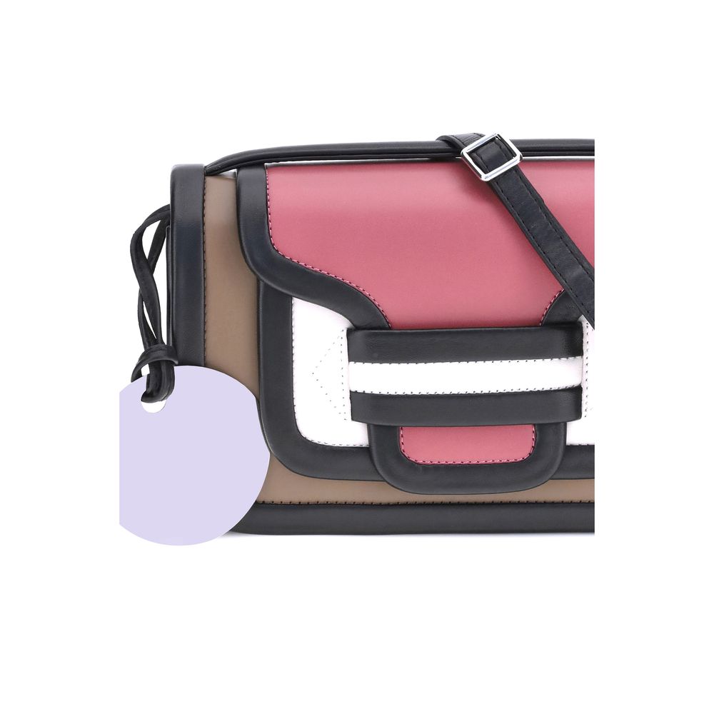 Pierre Hardy Multicolor Calf Leather Bos Taurus Shoulder Women's Bag