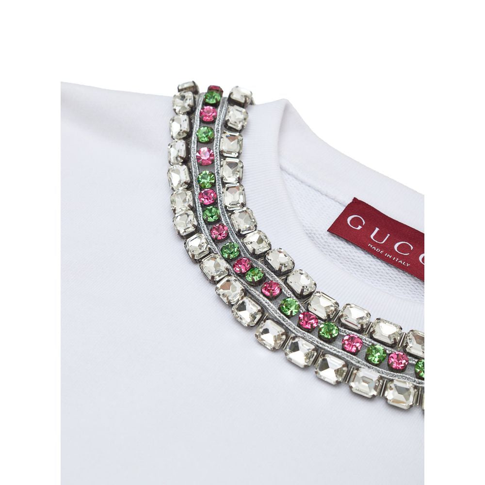 Gucci White Cotton Women's Sweatshirt