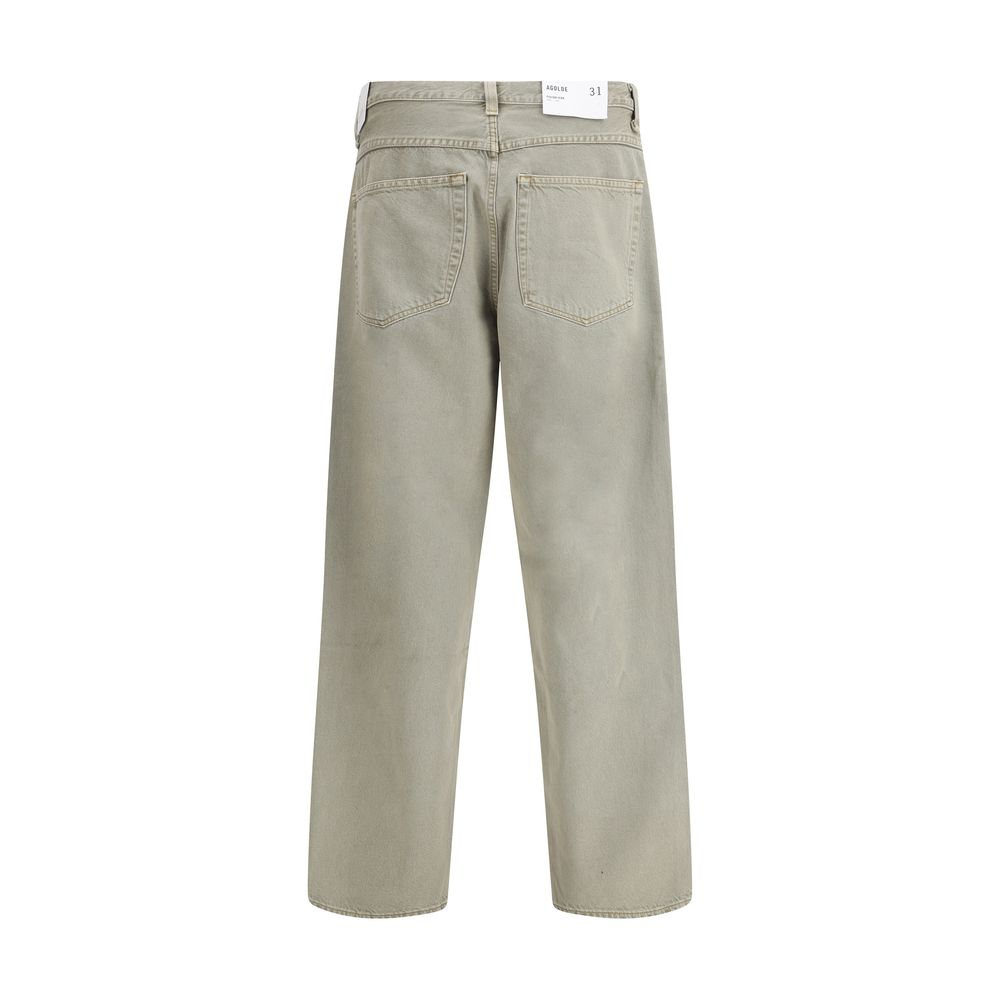 Agolde Gray Cotton Jeans Men's Denim