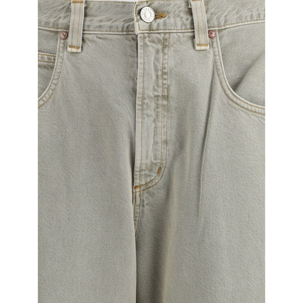 Agolde Gray Cotton Jeans Men's Denim