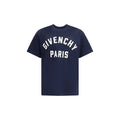 Givenchy Blue Cotton Men's T-Shirt
