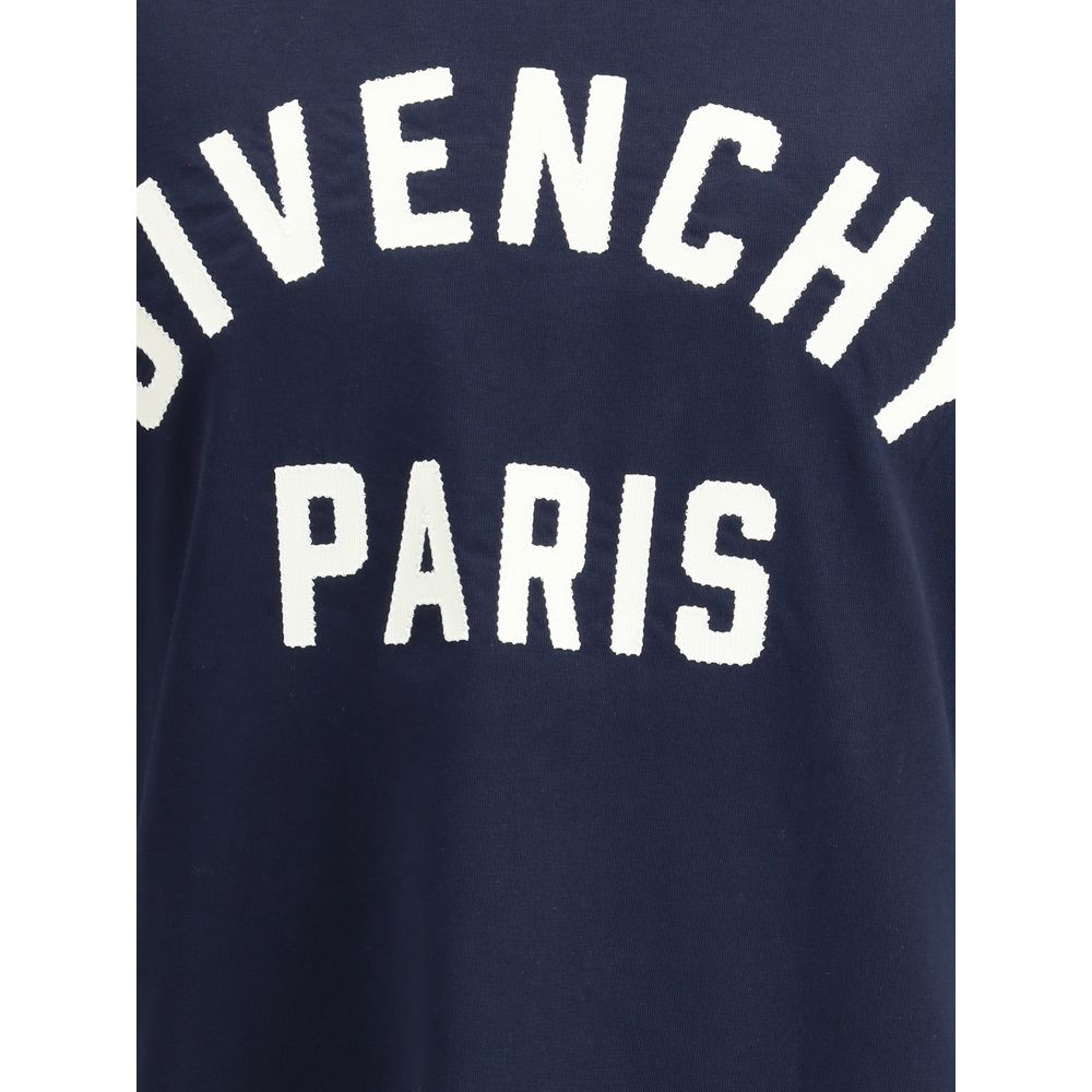 Givenchy Blue Cotton Men's T-Shirt