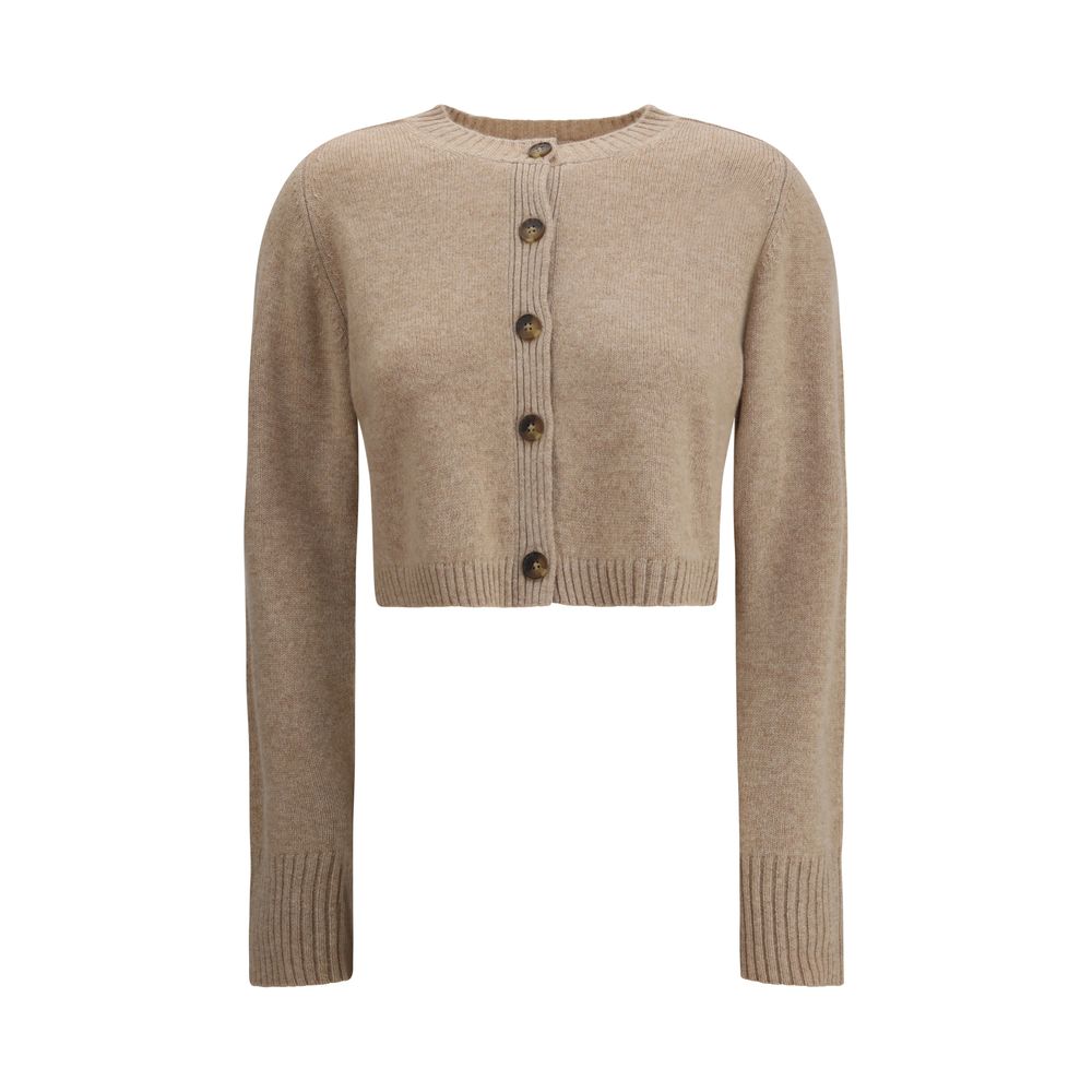 Loulou De Saison Beige Cashmere Women's Cardigan