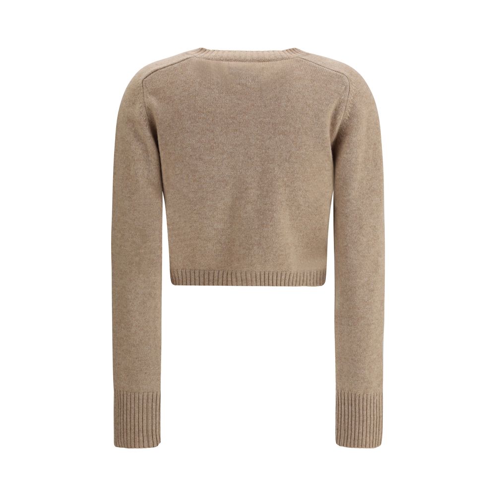 Loulou De Saison Beige Cashmere Women's Cardigan