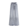 Mother Denim Gray Cotton Jeans Women's Denim
