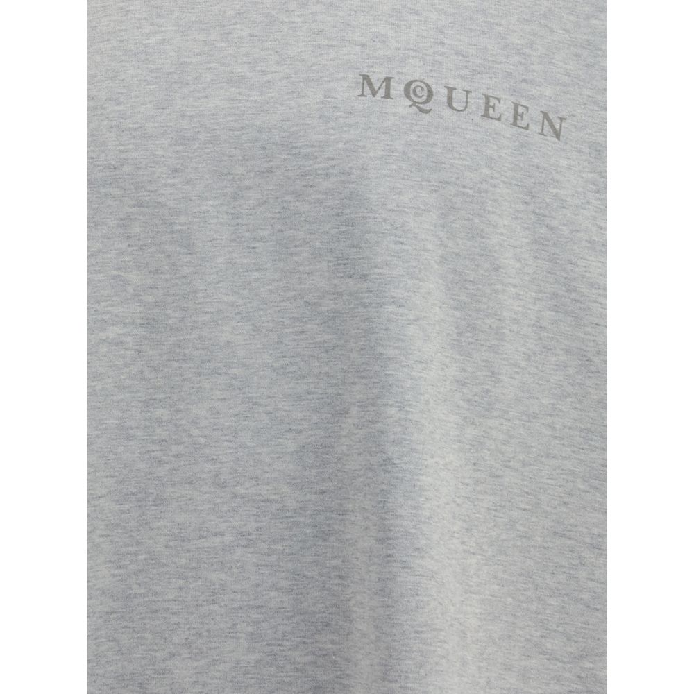 Alexander McQueen Gray Cotton Men's T-Shirt