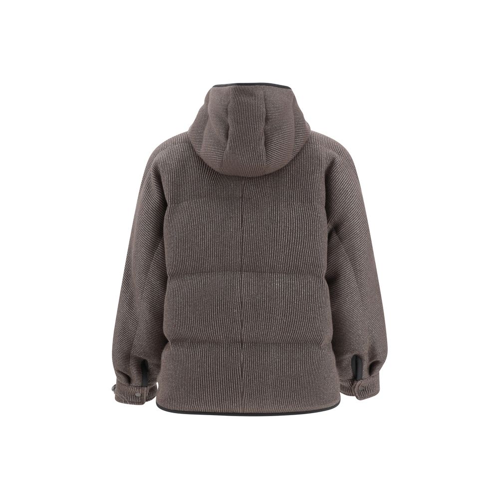 Brunello Cucinelli Brown Cashmere Women's Coat