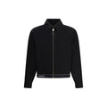 Casablanca Black Wool Full-Length Men's Jacket
