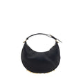 Fendi Black Calf Leather Bos Taurus Shoulder Women's Bag