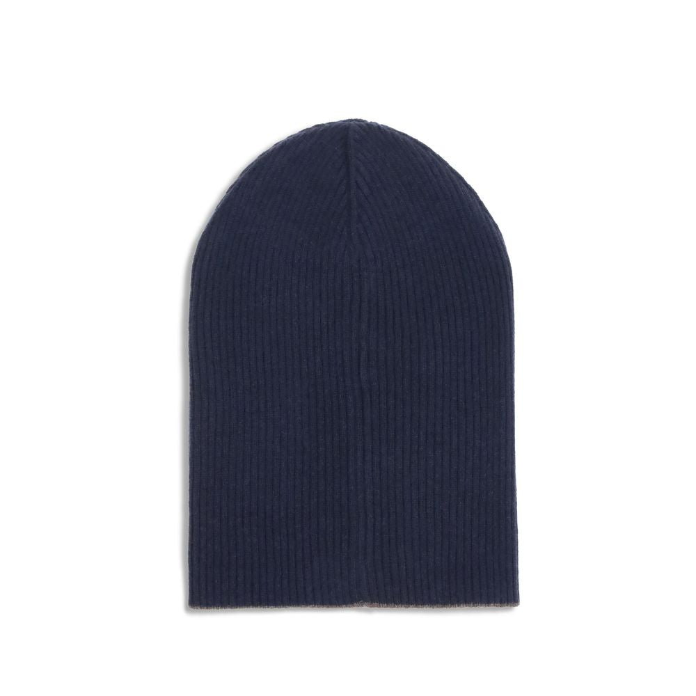 Brunello Cucinelli Black Cashmere Men's Beanie