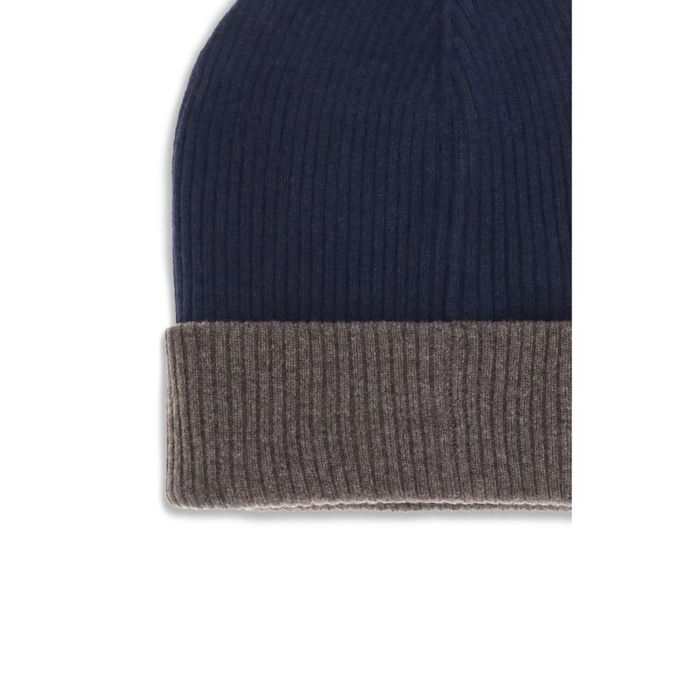 Brunello Cucinelli Black Cashmere Men's Beanie