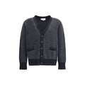 Thom Browne Black Fleece Wool Men's Cardigan