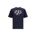Fendi Blue Cotton Men's T-Shirt