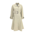 Burberry Beige Cotton Women's Coat