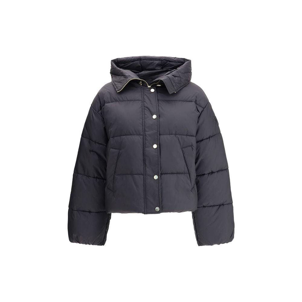 PINKO Black Polyester Women's Coat