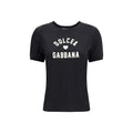 Dolce & Gabbana Black Cotton Women's T-Shirt