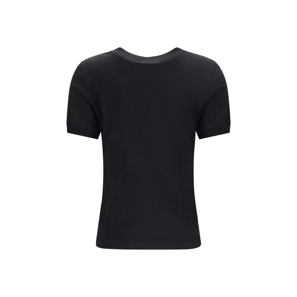Dolce & Gabbana Black Cotton Women's T-Shirt