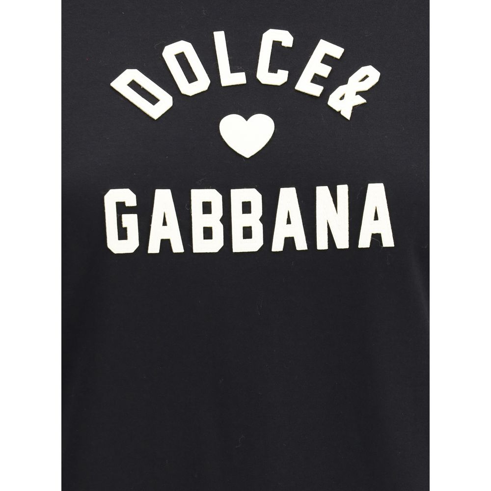 Dolce & Gabbana Black Cotton Women's T-Shirt