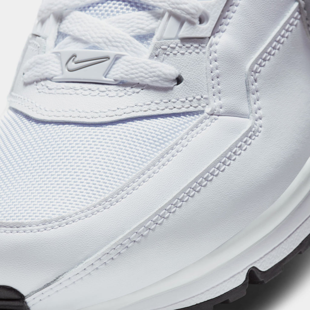Exclusive Air Max LTD 3 Mens Lifestyle Shoes (White/Light Smoke Grey/Game Royal) — 6 — Side View