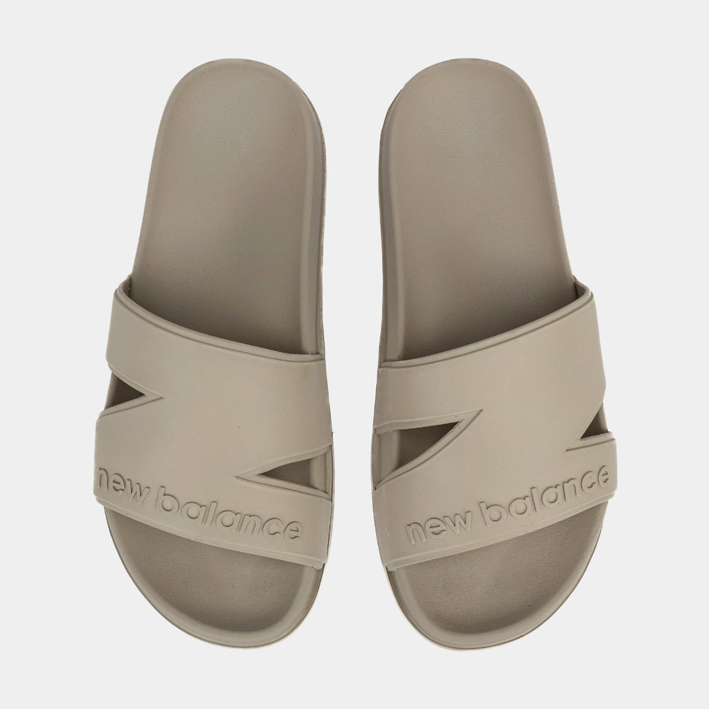 Exclusive 200 Slide Mens Sandals (Beige) — 4 — Side View