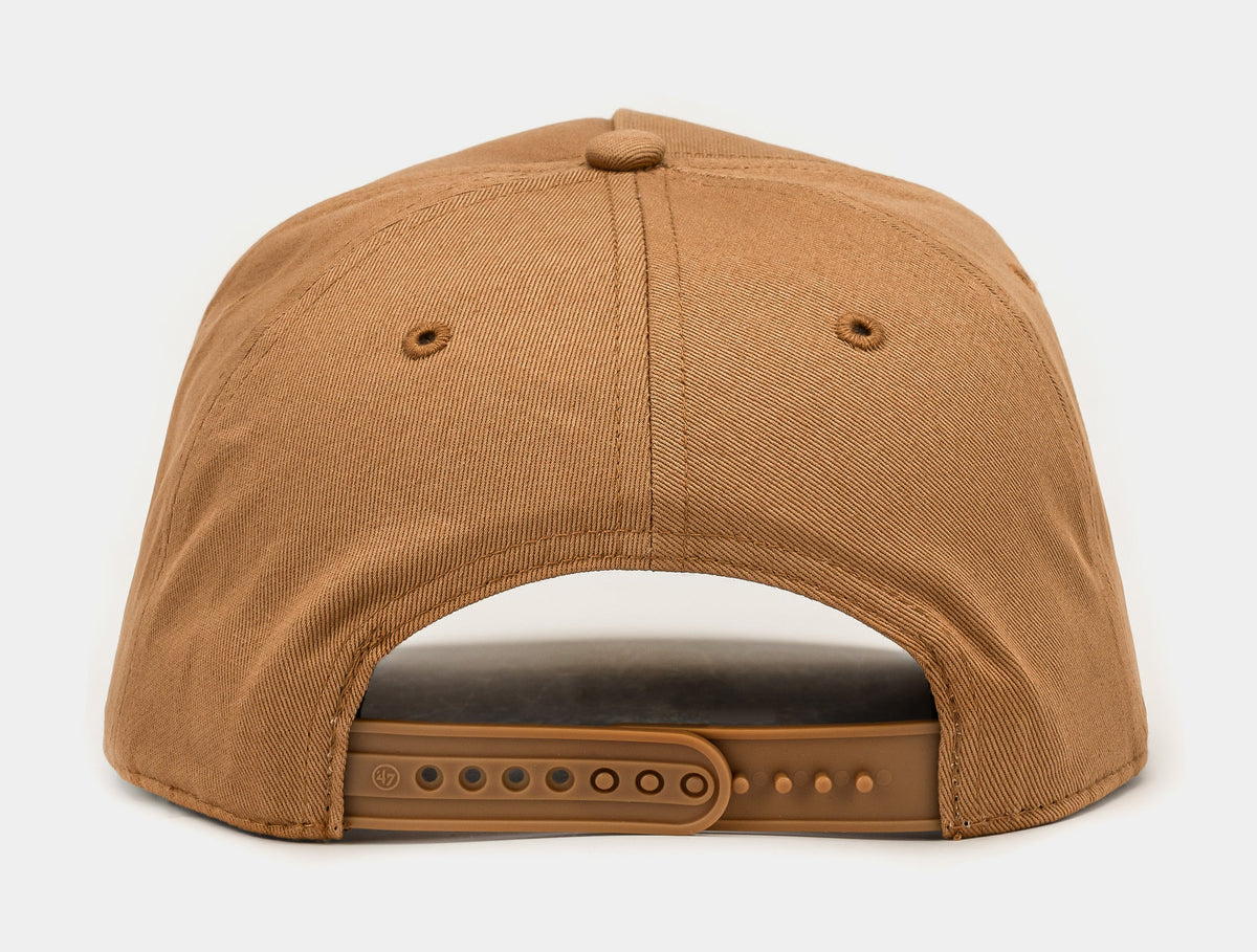 Exclusive San Diego Padres '47 MVP Snapback Mens Hat (Khaki) — OS — Side View