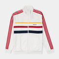Exclusive First Track Top Mens Jacket (Beige/Red) — S — Front View