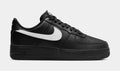 Exclusive Air Force 1 '07 LV8 Mens Lifestyle Shoes (Black/White) — 4 — Front View