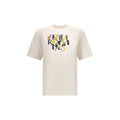 Fendi White Cotton Men's T-Shirt