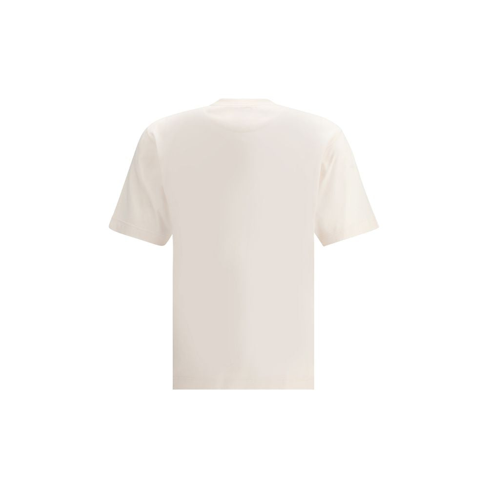 Fendi White Cotton Men's T-Shirt