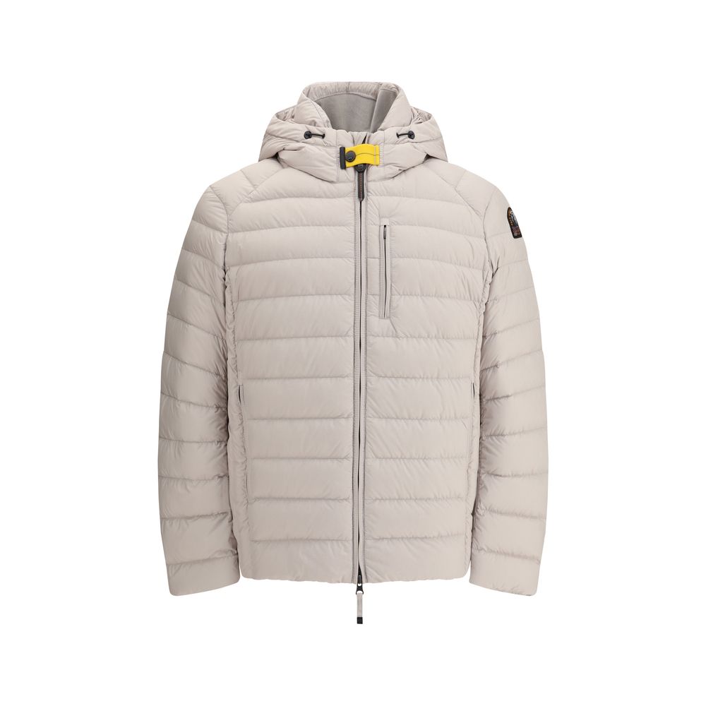 Parajumpers Beige Polyamide Full-Length Men's Jacket
