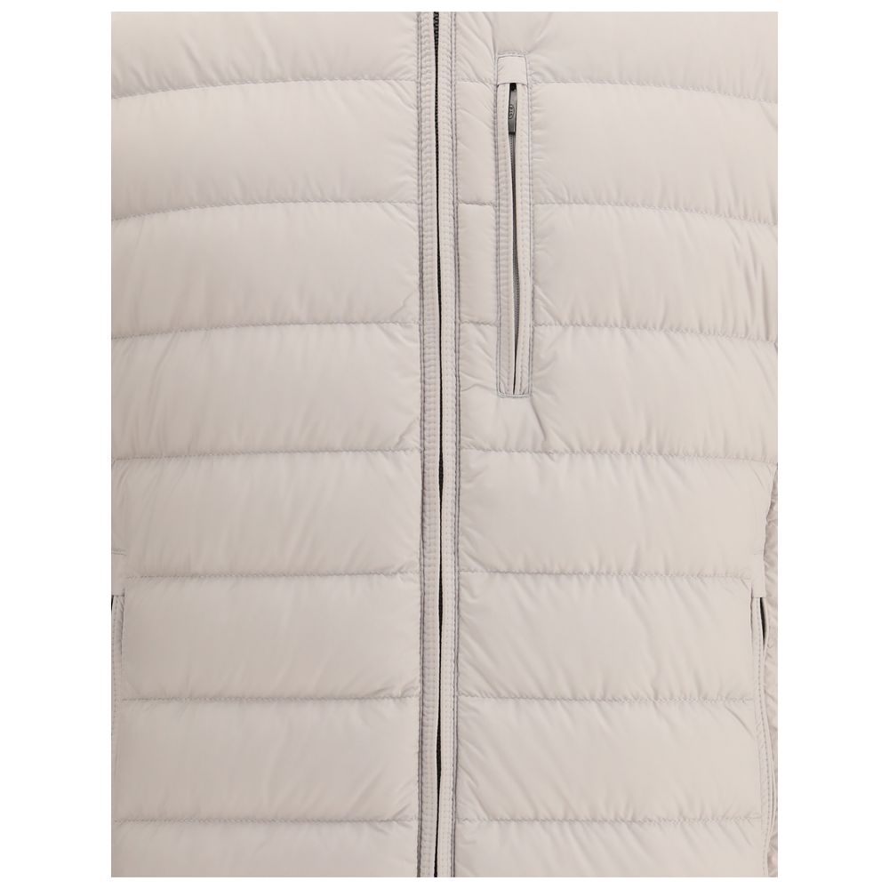 Parajumpers Beige Polyamide Full-Length Men's Jacket
