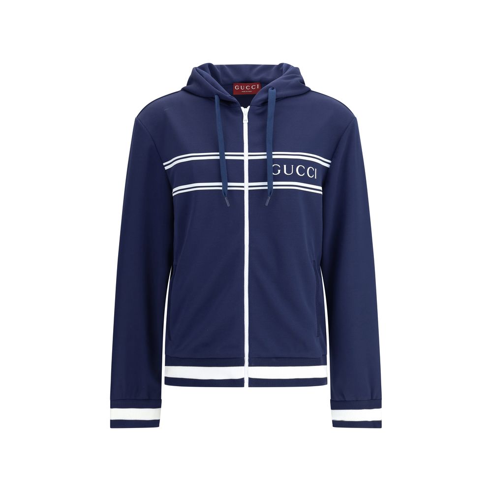 Gucci Blue Polyester Men's Sweatshirt