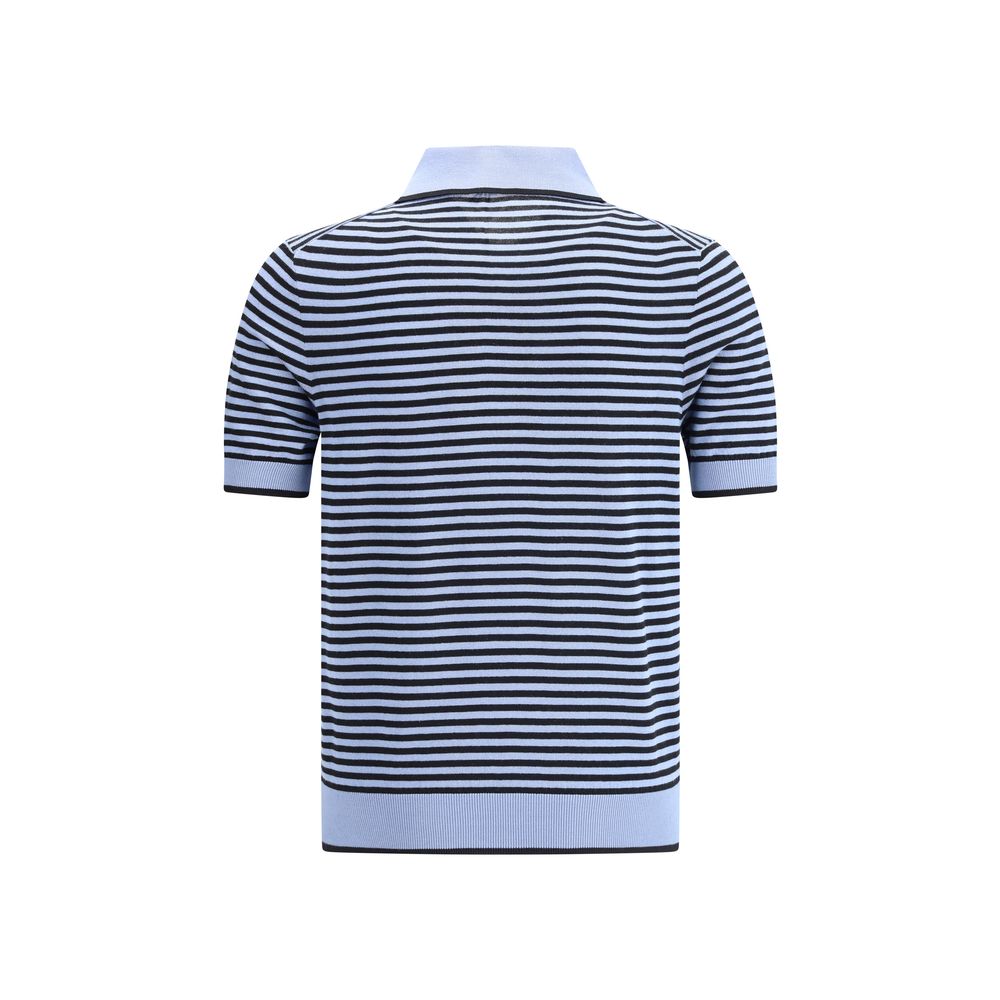 Prada Multicolor Cotton Polo Men's Shirt