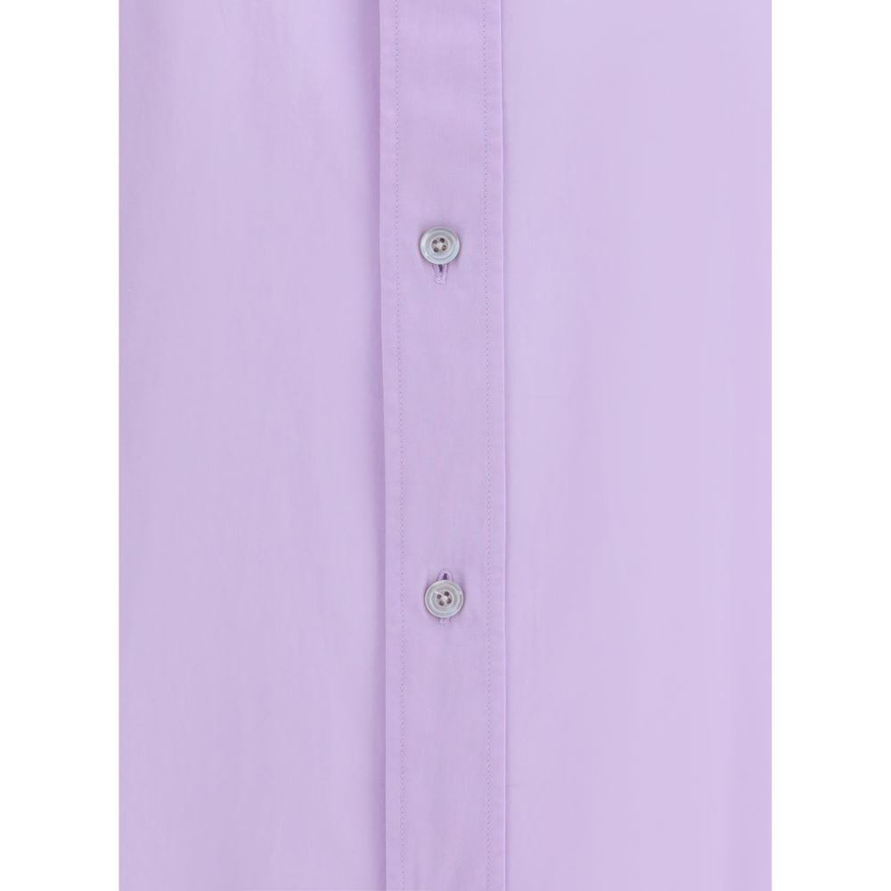 Tom Ford Purple Cotton Dress Men's Shirt