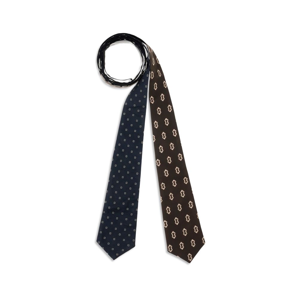 Di Stavnitser Multicolor Cotton Women's Tie
