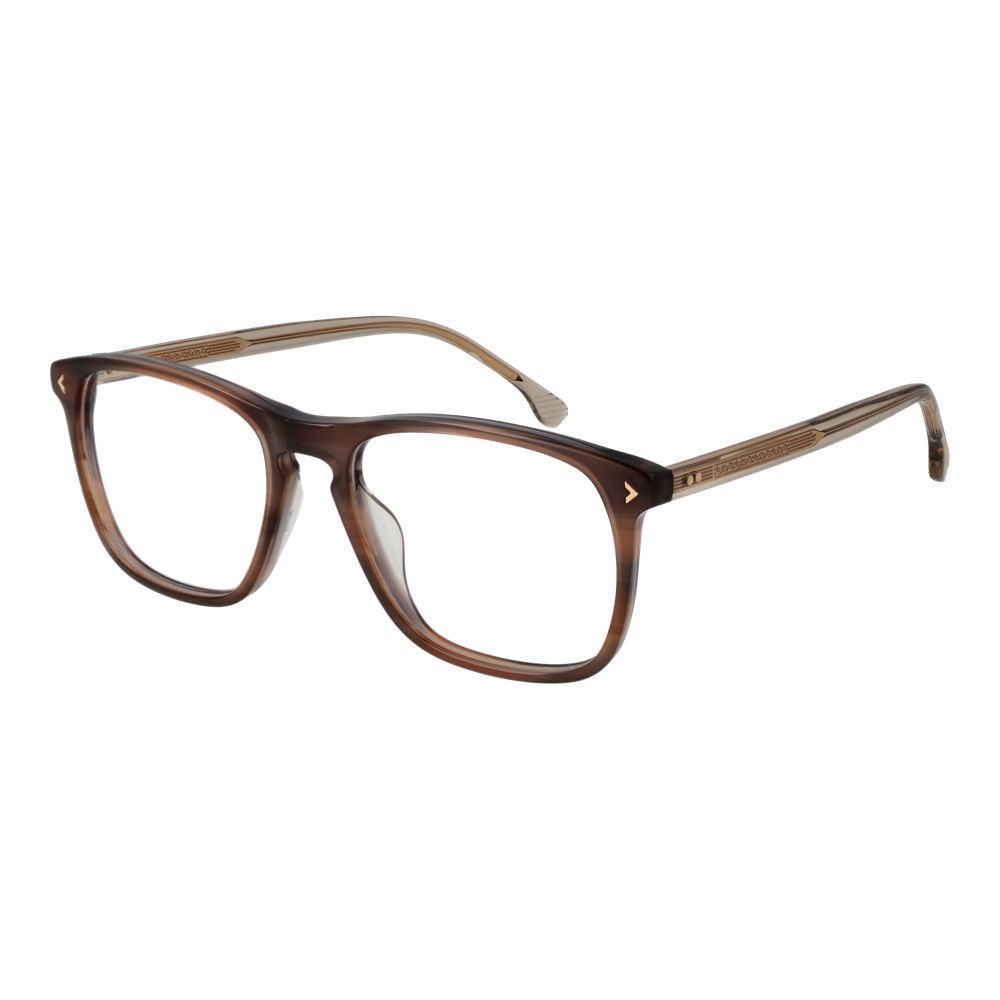 Lozza Brown Cellulose Acetate Glasses Men's (Frames)