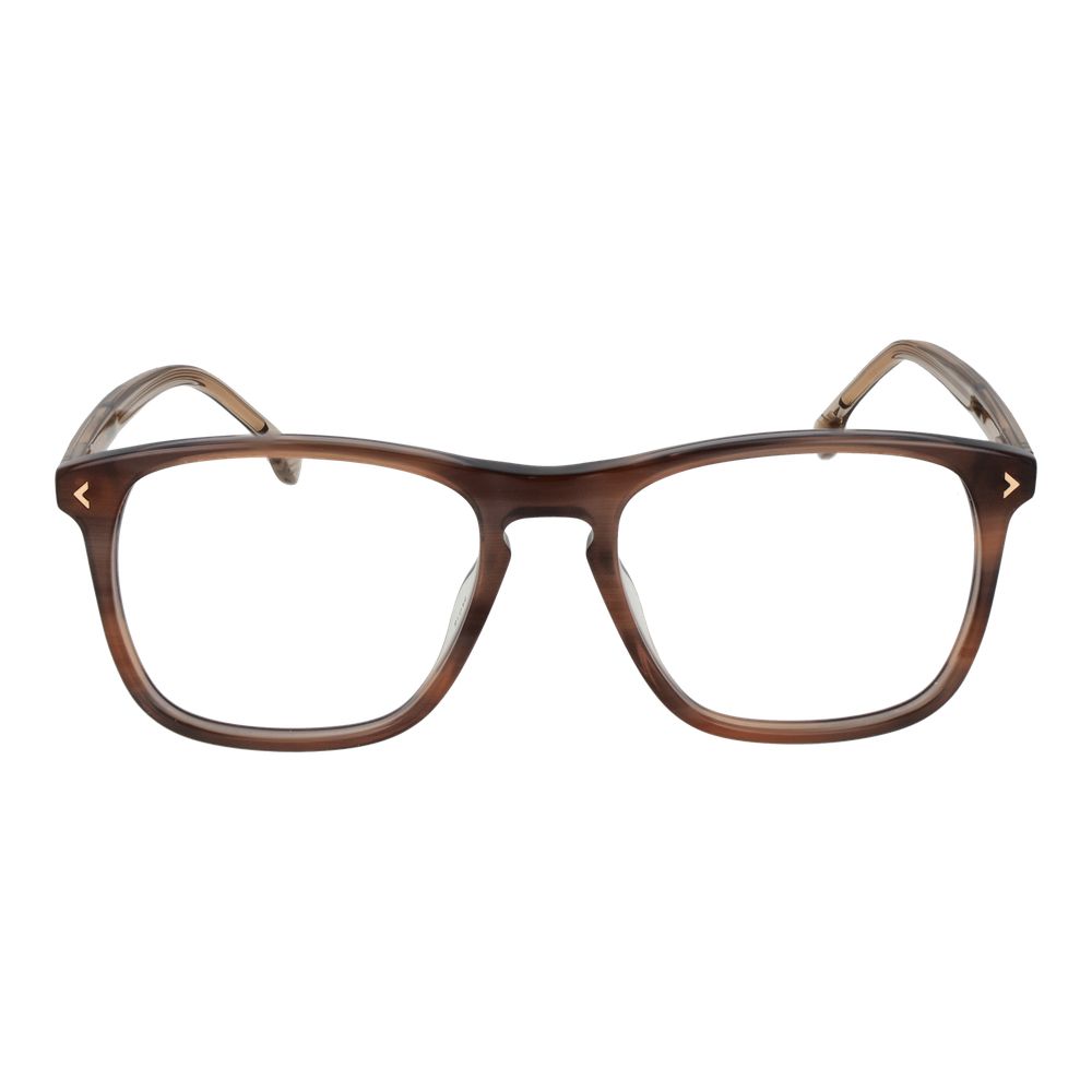 Lozza Brown Cellulose Acetate Glasses Men's (Frames)