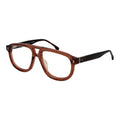 Lozza Brown Cellulose Acetate Glasses Men's (Frames)