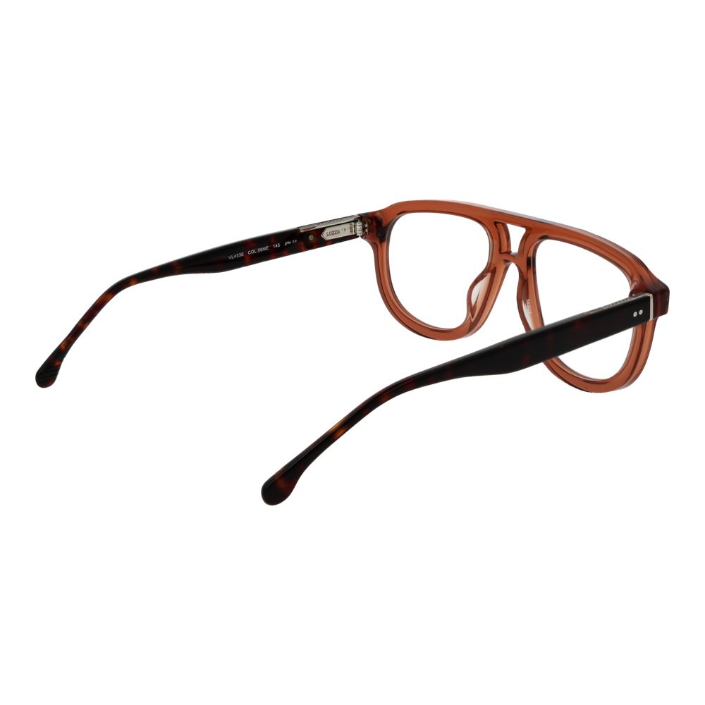 Lozza Brown Cellulose Acetate Glasses Men's (Frames)