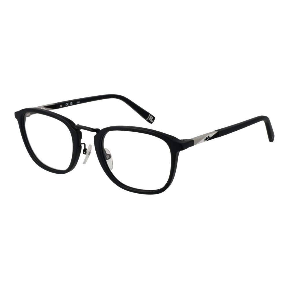 Fila Black Plastic Glasses  (Frames)
