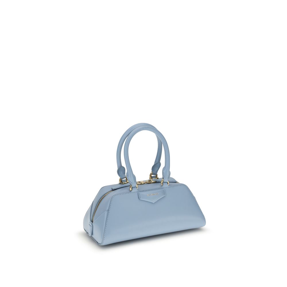 Givenchy Light Blue Calf Leather Bos Taurus Women's Handbag