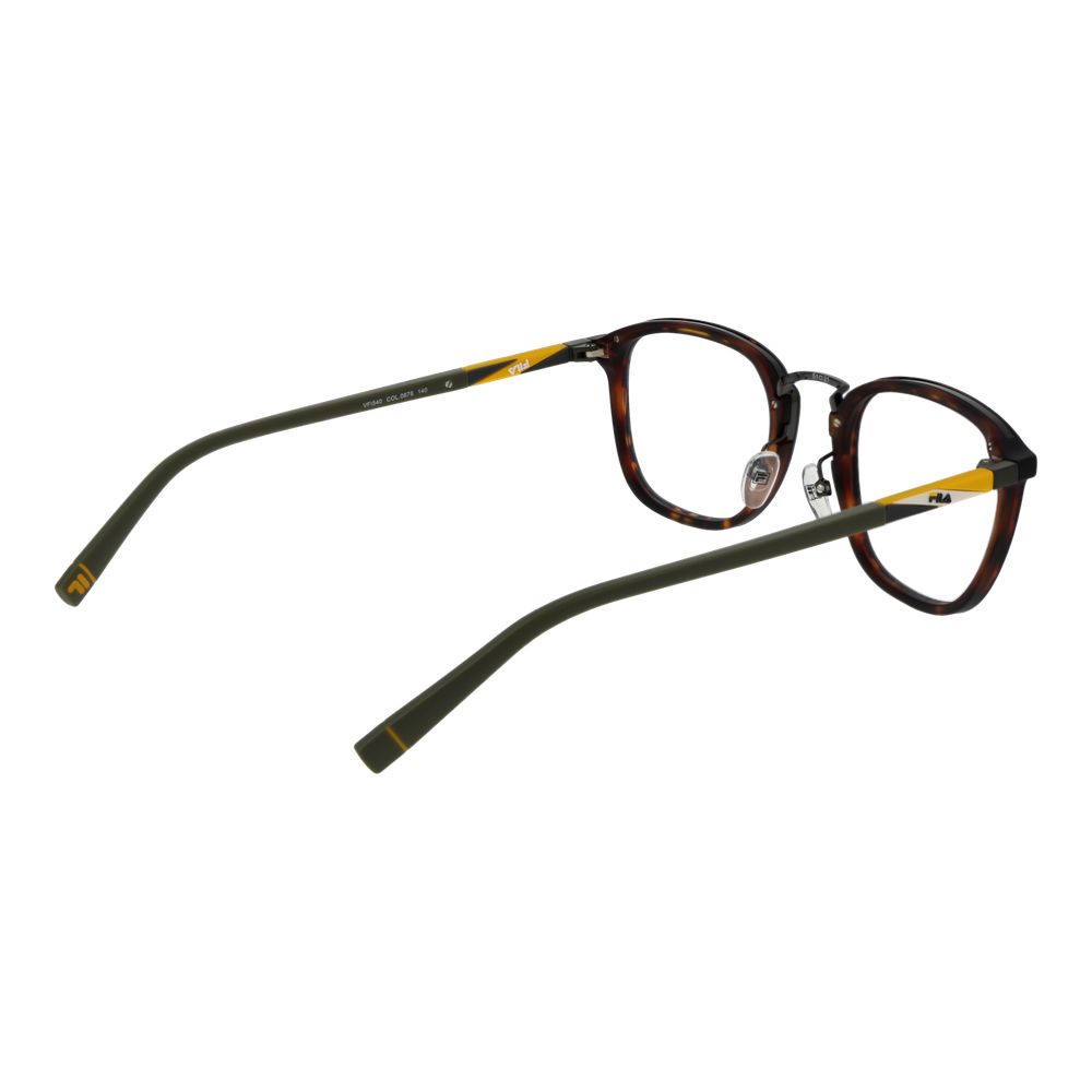 Fila Brown Plastic Glasses  (Frames)